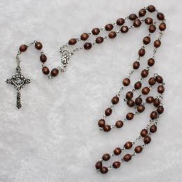 8*7mm Necklace Jewelry Wood Cross (CR251)