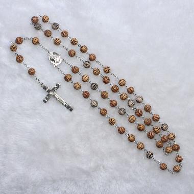 8mm Catholic Rosary Cross Set Jewelry(CR265)