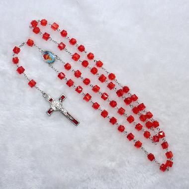 8mm Mary Centerpiece Pray Rosary beads (CR267)