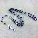 8mm Religious jewelry resin rosary beads necklace (CR390)